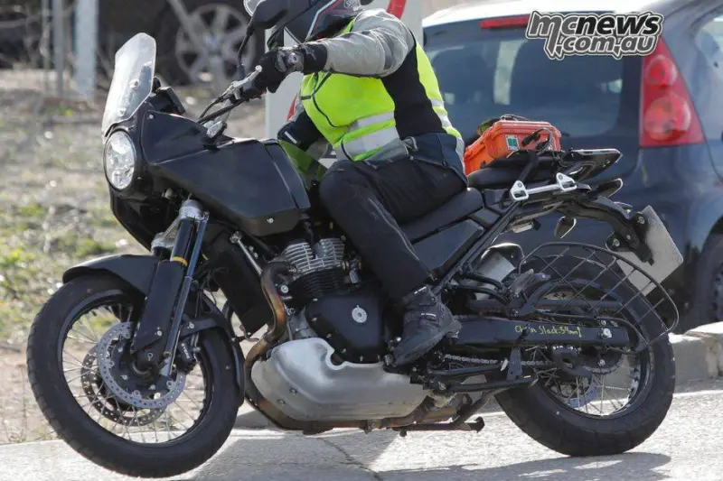 Royal Enfield Himalayan 650 Spotted Testing