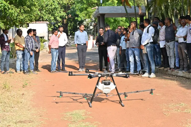 कलेक्टर की पहल से धमतरी में हाईटेक खेती की ओर कदम