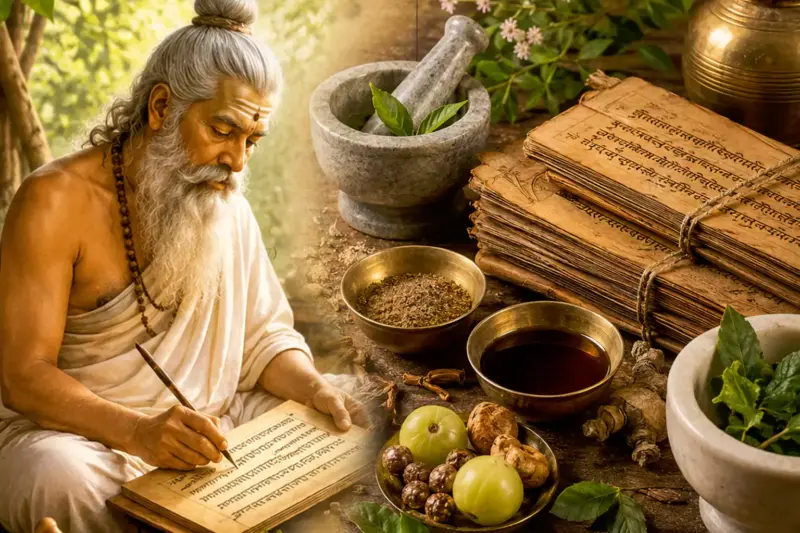 మనిషి ఆరోగ్య గమనాన్ని వివరించే ఆయుర్వేద శ్లోకాలు!
