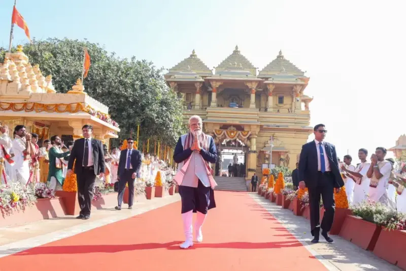 సోమనాథ్ ఆలయ 75వ వార్షికోత్సవ వేడుకల్లో ప్రధాని