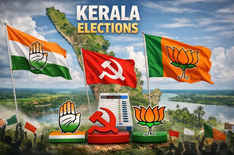 Assembly Election 2026: അസം, കേരളം, പുതുച്ചേരി എന്നിവിടങ്ങളില്‍ ഇന്ന് ഒറ്റ ഘട്ടത്തില്‍ വോട്ടെടുപ്പ്