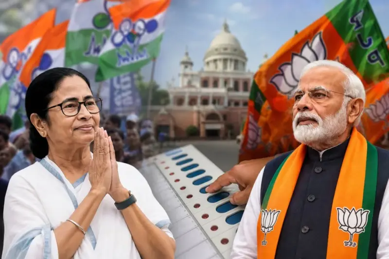 Assembly Election Results 2026: देश की सियासत में 'महा-बदलाव', बंगाल में पहली बार खिलेगा कमल, केरल और तमिलनाडु से दिग्गजों की विदाई!