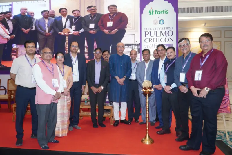 जयपुर में 'पल्मो क्रिटिकोन 2026' का सफल आयोजन, पल्मोनोलॉजी और क्रिटिकल केयर पर विशेषज्ञों की गहन चर्चा