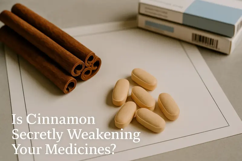 The Spice That Betrays: Is Cinnamon Secretly Weakening Your Medicines?