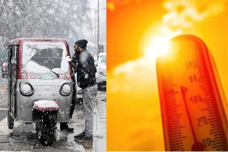Weather Update April 12 2026: Snow Nightmare Alert In J&K And Uttarakhand! Heat Wave To Trap Madhya Pradesh, Delhi NCR And Jharkhand