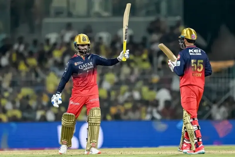 RCB రికార్డు స్కోరు..20 ఓవర్లలో 250/3