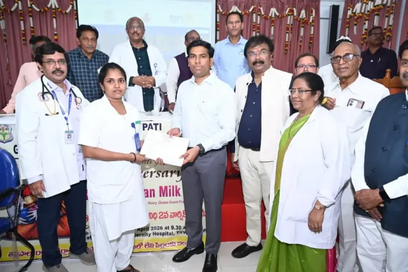 తల్లిపాల నిధితో చిన్నారులకు పునర్జన్మ: జిల్లా కలెక్టర్