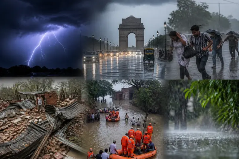 कल का मौसम 2 May 2026: अलर्ट! यूपी, बिहार में कुदरती कहर ने छीन ली कई जिंदगियां, तो दिल्ली में तेज बारिश, तूफान से मचेगा कोहराम , देखें आईएमडी रिपोर्ट