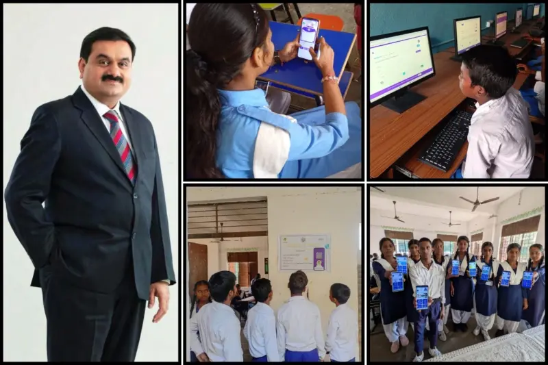 Adani Foundation Launches Digital Education Initiative In Mirzapur Schools