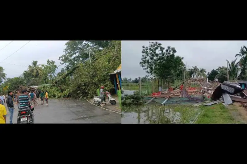 Storm batters 18 villages in Jalpaiguri, triggers rail and power disruption