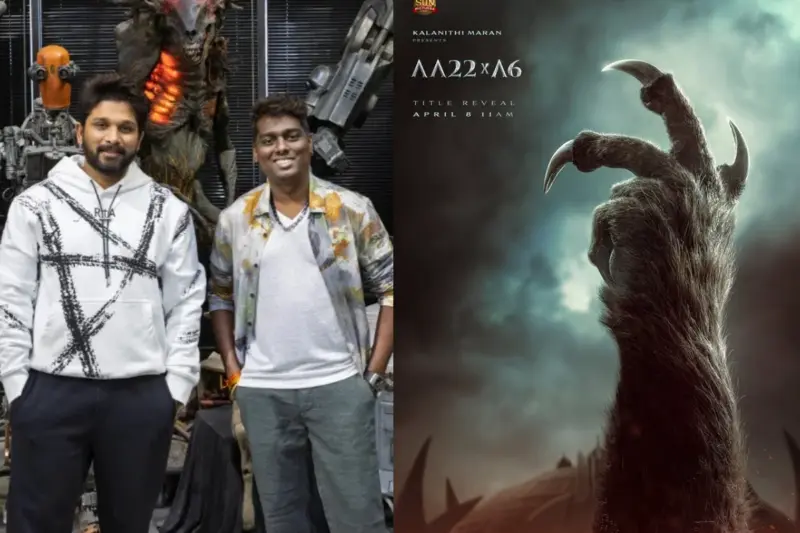 ரூ. 2000 கோடி வசூல் உறுதி.. அட்லீ - அல்லு அர்ஜுன் படத்தின் டைட்டில் போஸ்டர் அறிவிப்பு
