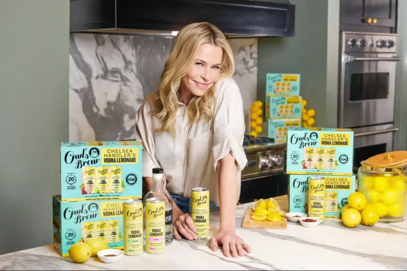 Chelsea Handler Sold Spiked Lemonade at 10 - Now She Has Her Own Vodka Cocktail