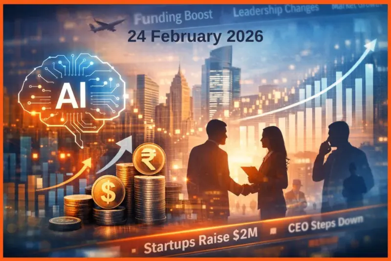 Daily Indian Startup Funding Roundup & Key News - 24 February 2026: Wishlink Raises $17.5M, Livspace's Lalit Mittal Exits After Layoffs, & More