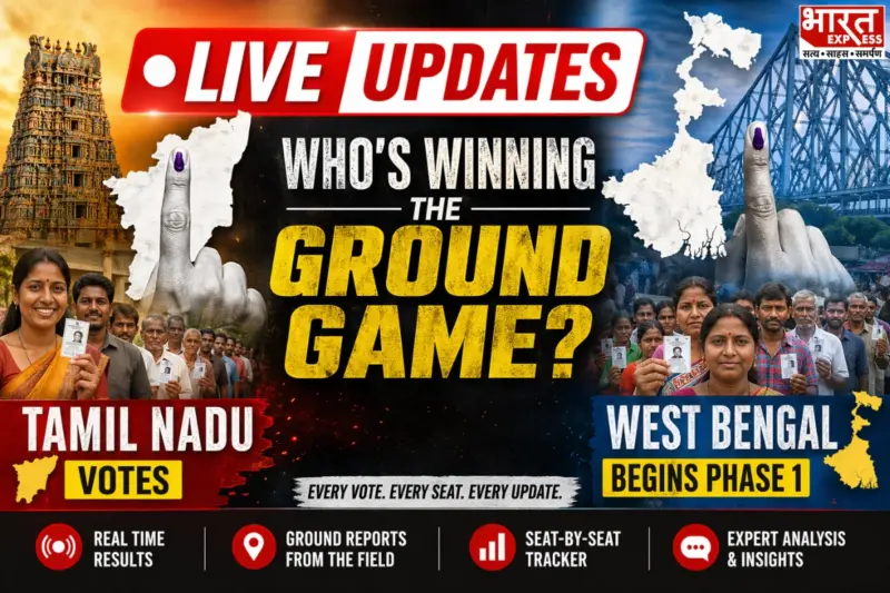 LIVE UPDATES: Who's Winning The Ground Game? Tamil Nadu Votes, West Bengal Begins Phase 1