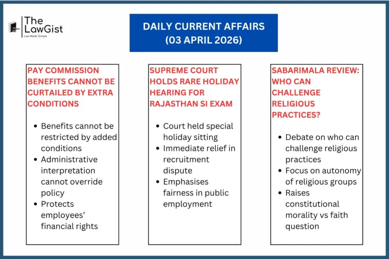 DAILY CURRENT AFFAIRS (03 april 2026)