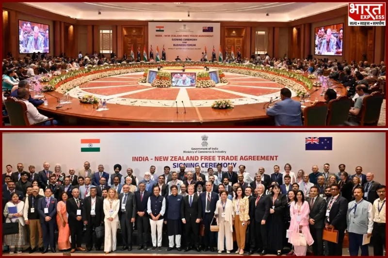 India, New Zealand Sign Landmark FTA Eliminating Tariffs On Exports