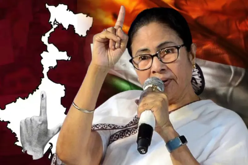 மேற்கு வங்க தேர்தல் முடிவுகள் : பா.ஜ.க முன்னிலை... மம்தா பானர்ஜி பின்னடைவு