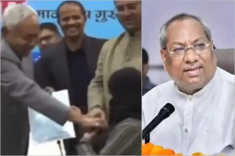 Sanjay Nishad: 'नकाब छू दिया तो इतना हो गया, कहीं और छूते तब..,' नीतीश कुमार पर मंत्री का विवादित बयान; यूपी से बिहार तक मचा हो-हल्ला