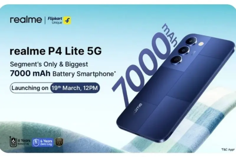 Realme To Introduce P4 Lite 5G With Triple Camera Setup, 120Hz Refresh Rate And Massive Battery At Just Rs.
