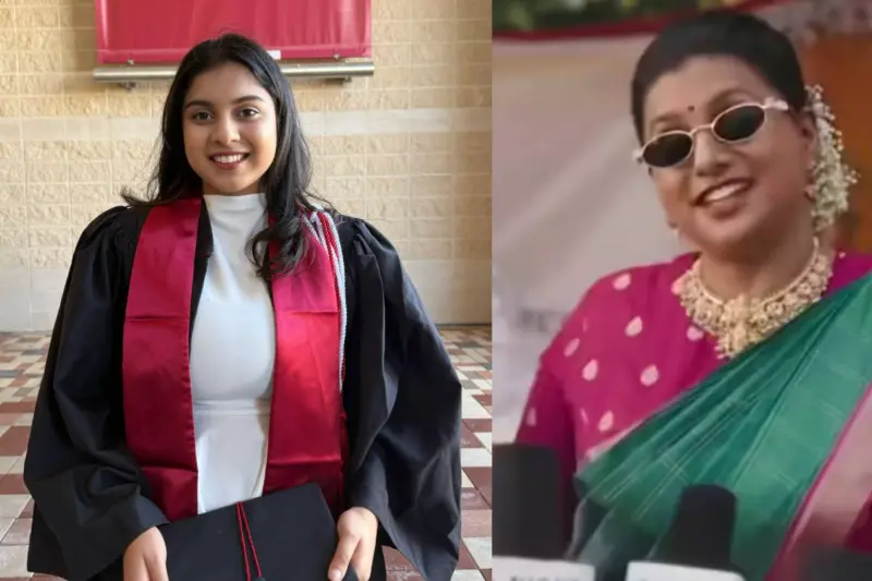 வெளிநாட்டில் பட்டம் வாங்கிய CWC நடிகை ரோஜாவின் மகள்! குவியும் வாழ்த்து