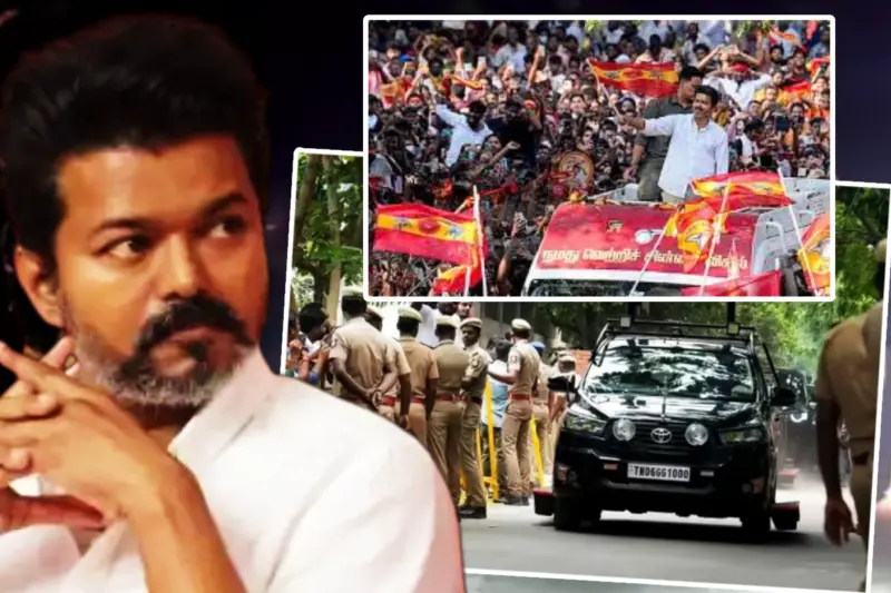 விஜய்யின் உயிருக்கு ஆபத்து...! பாஜகவின் ஆட்டம் - காவல்துறையில் அவரசமாக முறைப்பாடு
