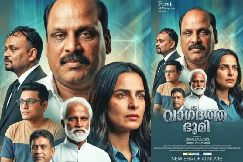 No camera, no actors; Malayalam cinema's first AI film 'Vagdatha Bhoomi' set for release
