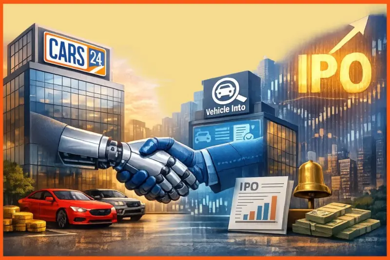 Cars24 Continues Acquisition Spree, Buys Vehicle Info Ahead of IPO