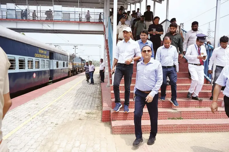 NFR General Manager Inspects Key Rail Sections Ahead of Monsoon