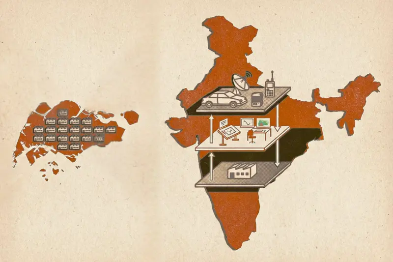 What Singapore's Twenty Fabs Tell India - And What They Do Not