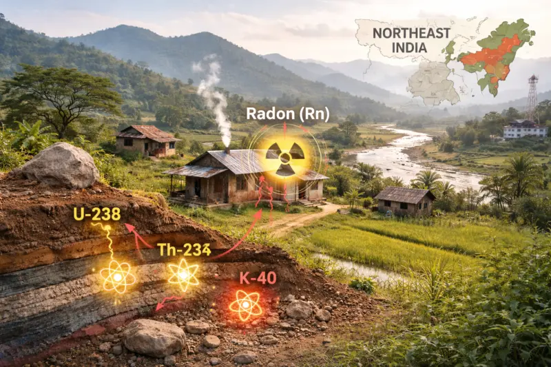Natural radiation levels above global average in parts of Northeast: Study