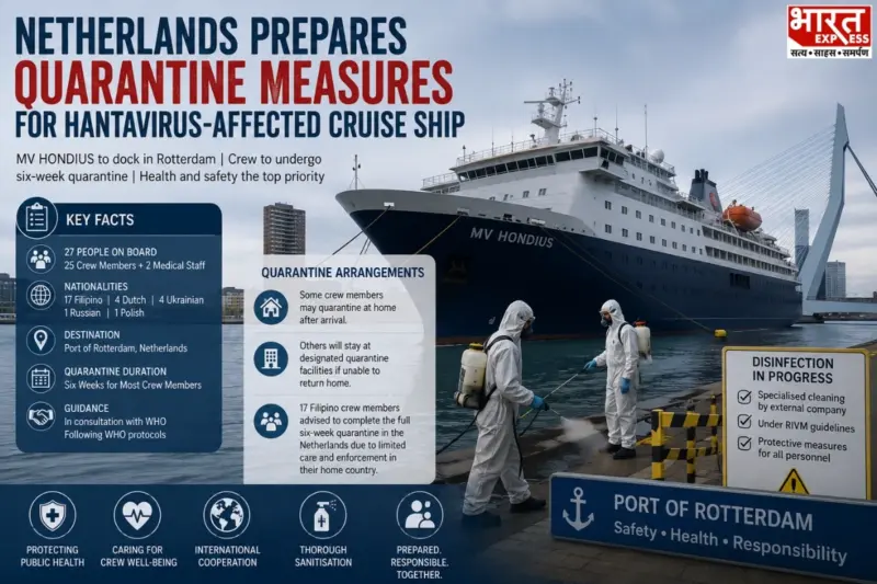 Netherlands Prepares Quarantine Measures For Hantavirus-Affected Cruise Ship