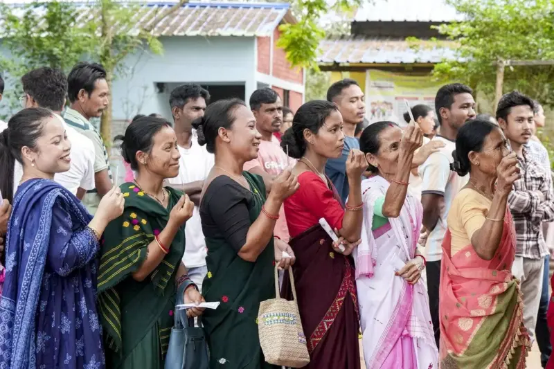 Historic Voter Turnout in Assam Assembly Elections Driven by Women Voters