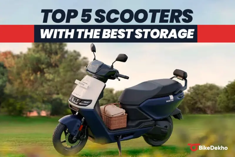 Top 5 Scooters With The Best Storage