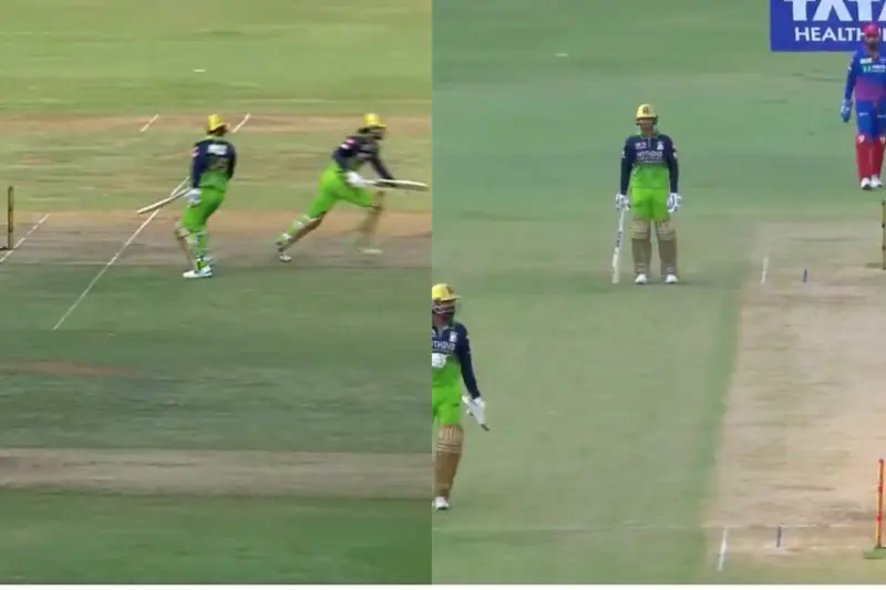 Krunal Pandya Forced To Be Runout After Unnecessary Mixup With Jitesh Sharma in RCB vs DC IPL 2026 Clash [WATCH]