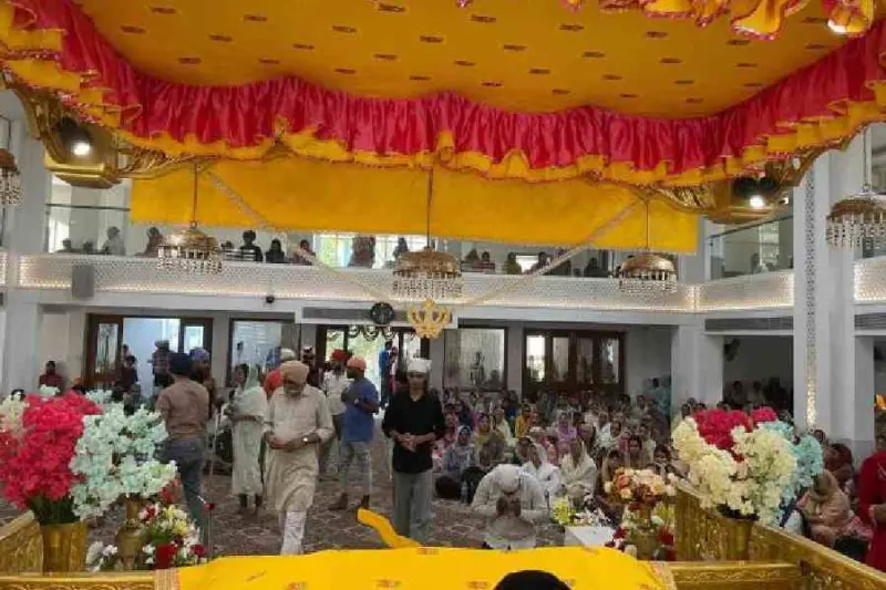 Cultures converge in festive harmony, prayers and celebrations uplift surroundings