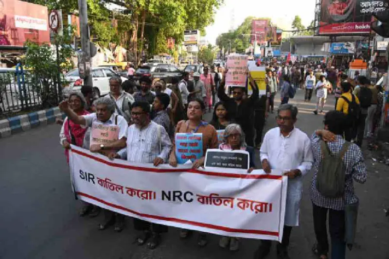 Voter first, vote later: Rally demands restoration of rights removed through electoral rolls
