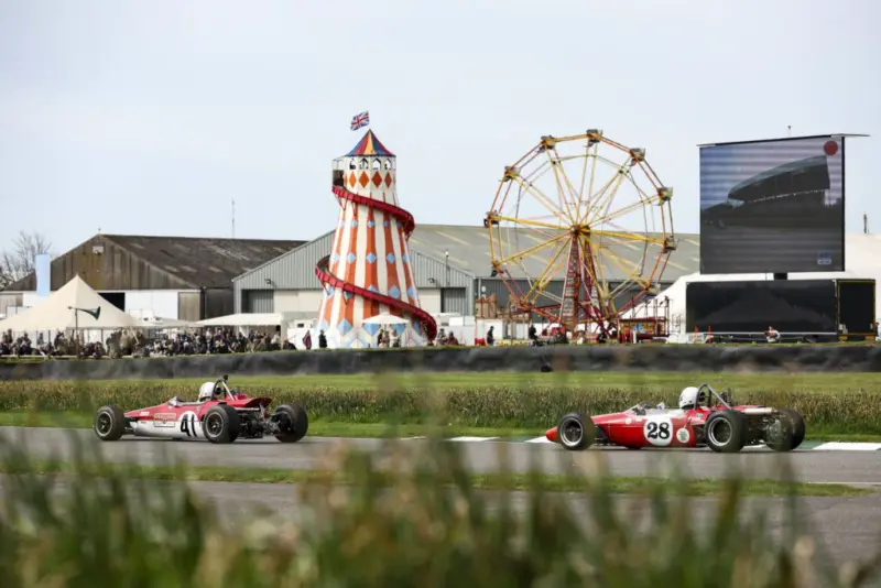 Exciting vintage cars on display at the 81st Goodwood Members' Meeting.