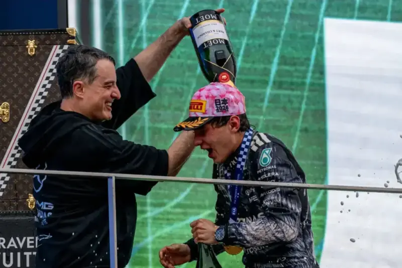 Kimi Antonelli faces champagne ban after stunning Japanese Grand Prix victory: young star's bittersweet moment