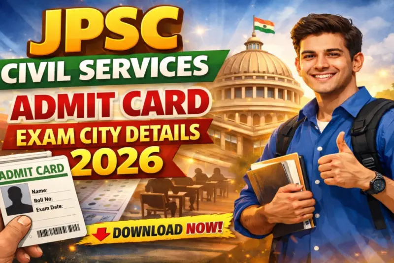 JPSC Civil Services Pre Admit Card 2026