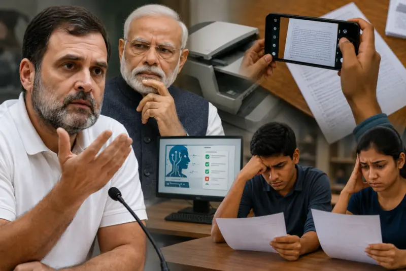 PM मोदी के पास आम पर बोलने का समय है, लेकिन.: CBSE कॉपी स्कैनिंग विवाद पर भड़के राहुल गांधी