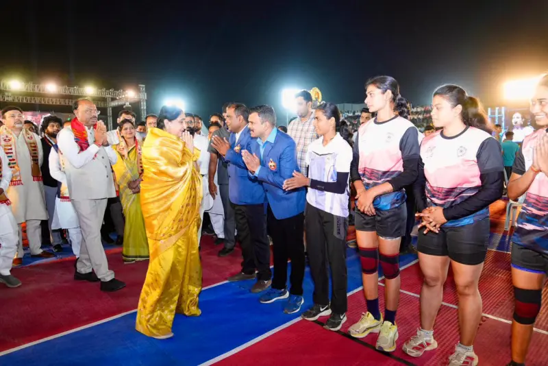 येत्या ऑलिम्पिक मोहिमेसाठी आतापासूनच महाराष्ट्राच्या क्रीडा विभागाची 'स्ट्रॅटेजिक ब्लूप्रिंट' तयार - उपमुख्यमंत्री सुनेत्रा अजित पवार