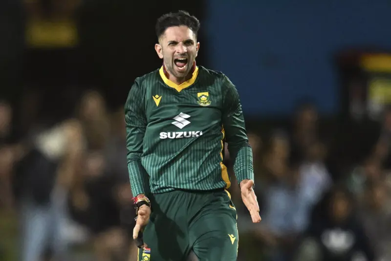 Keshav Maharaj Replaces Injured Mitchell Santner In Mumbai Indians' Squad