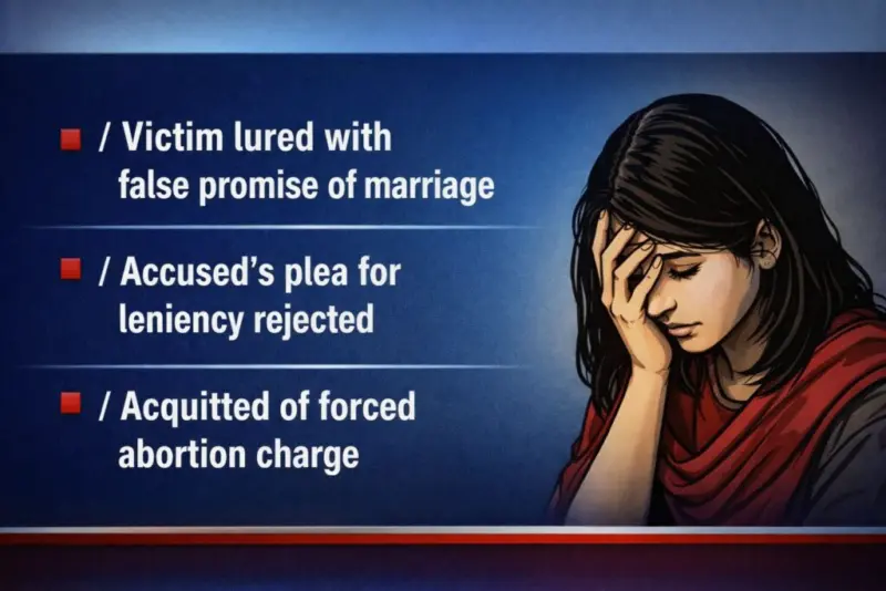 Man Sentenced to 10 Years in Rape Case Linked to False Promise of Marriage