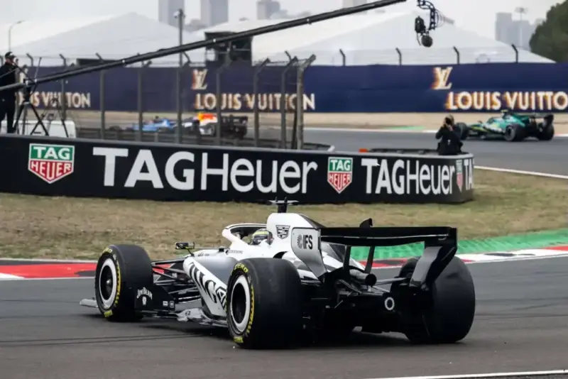 Sergio Perez admits fault after dramatic clash with Valtteri Bottas at Chinese GP
