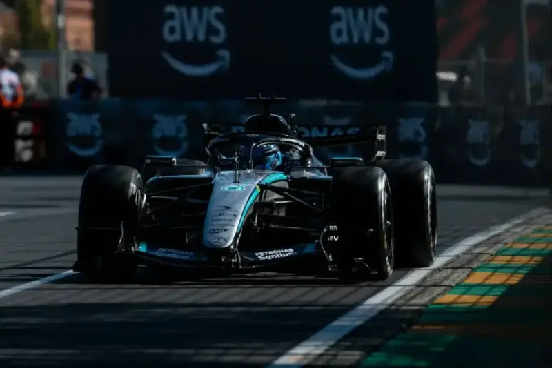 George Russell claims stunning pole at Australian Grand Prix as Max Verstappen's dreams crash down