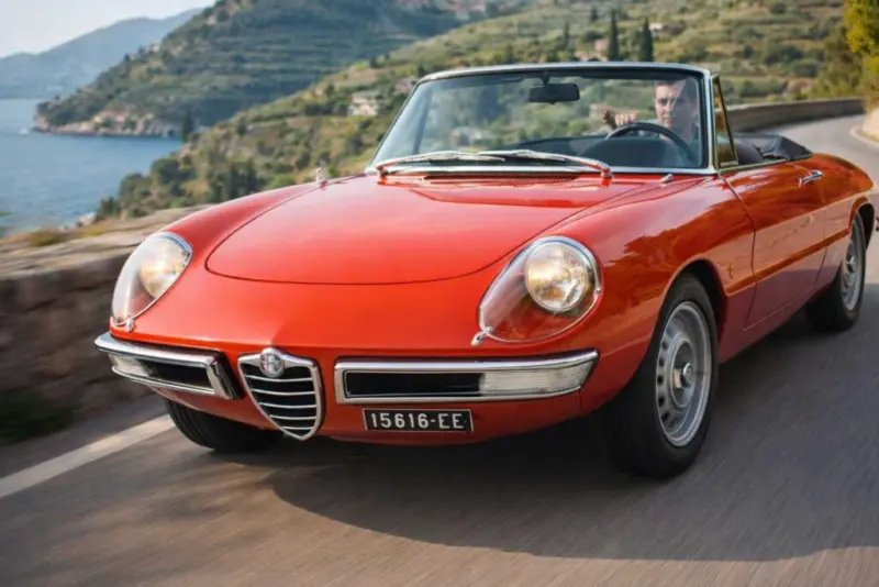 Alfa Romeo Spider celebrates its 60th anniversary.