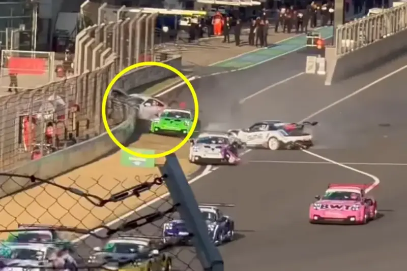 Francis Tjia undergoes surgery after dramatic crash in Porsche Carrera Cup Asia season opener