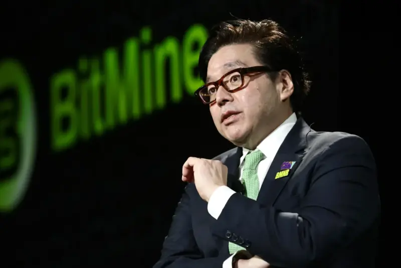 Tom Lee Sees 'V-Shaped' Ethereum Price Recovery While BMNR Adds Another 40,000 ETH To Its Coffers