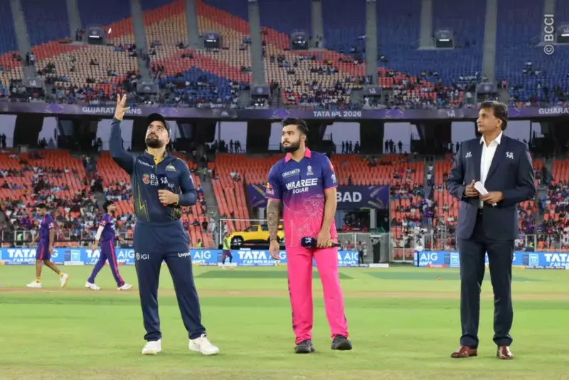 GT vs RR IPL 2026: राजस्थान ने गुजरात के खिलाफ जीता टॉस, पहले बल्लेबाजी का किया फैसला, देखें पिच रिपोर्ट और दोनों टीमों की प्लेइंग 11 समेत मैच से जुड़ी सभी जरूरी अपडेट्स