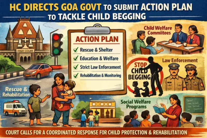 HC Directs Goa Govt to Submit Action Plan to Tackle Child Begging